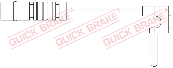 Czujnik zużycia klocka
